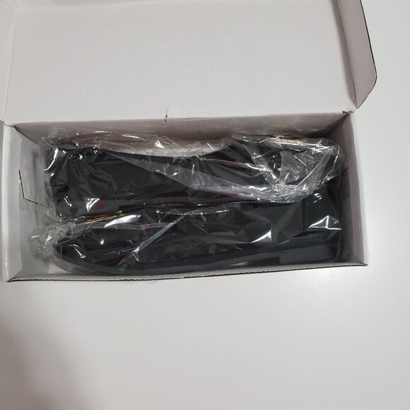 New Shein Rhinestone & Bow Decor Square Toe Ballet Flats Size US 7 - Picture 4 of 8